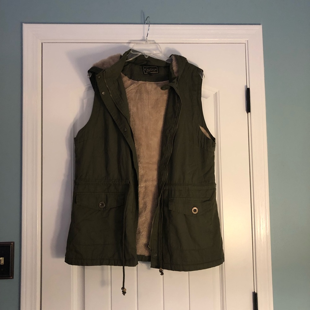 Olive green 3XL vest